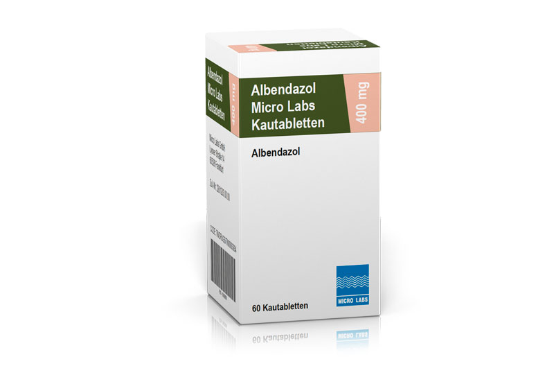 Jetzt verfügbar: Albendazol Micro Labs 400 mg Kautabletten